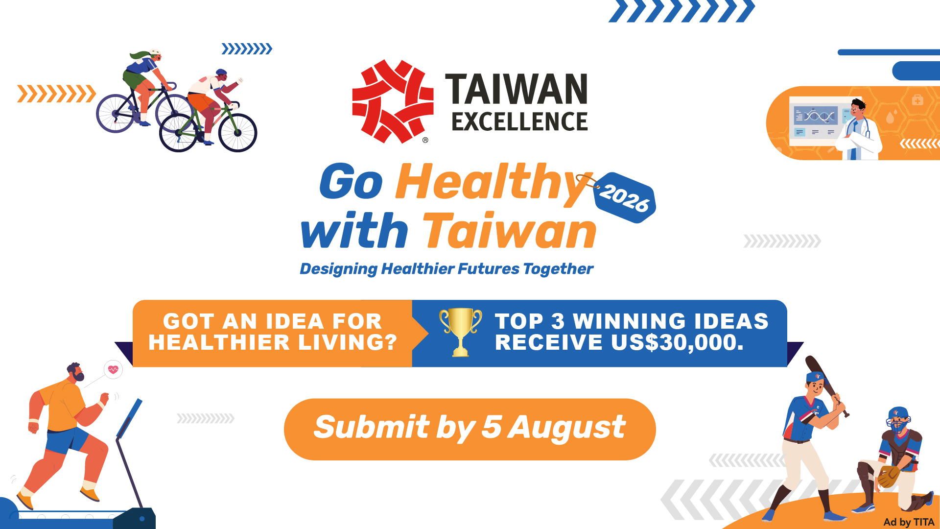 Go Healthy with Taiwan 2026 Launches New Top 20 Mentorship Program to Turn Bold Health Ideas into Market-Ready Solutions